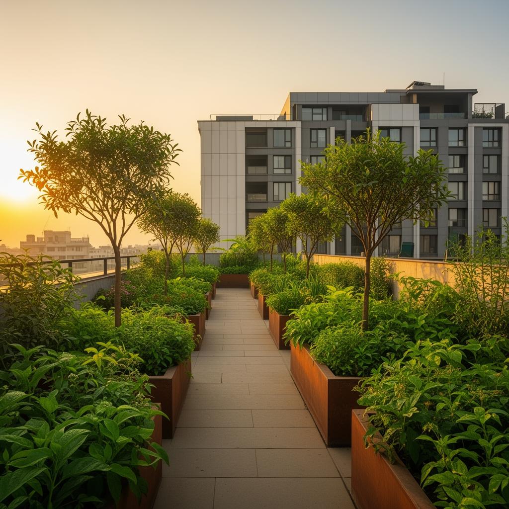 Skyline Rooftop Garden